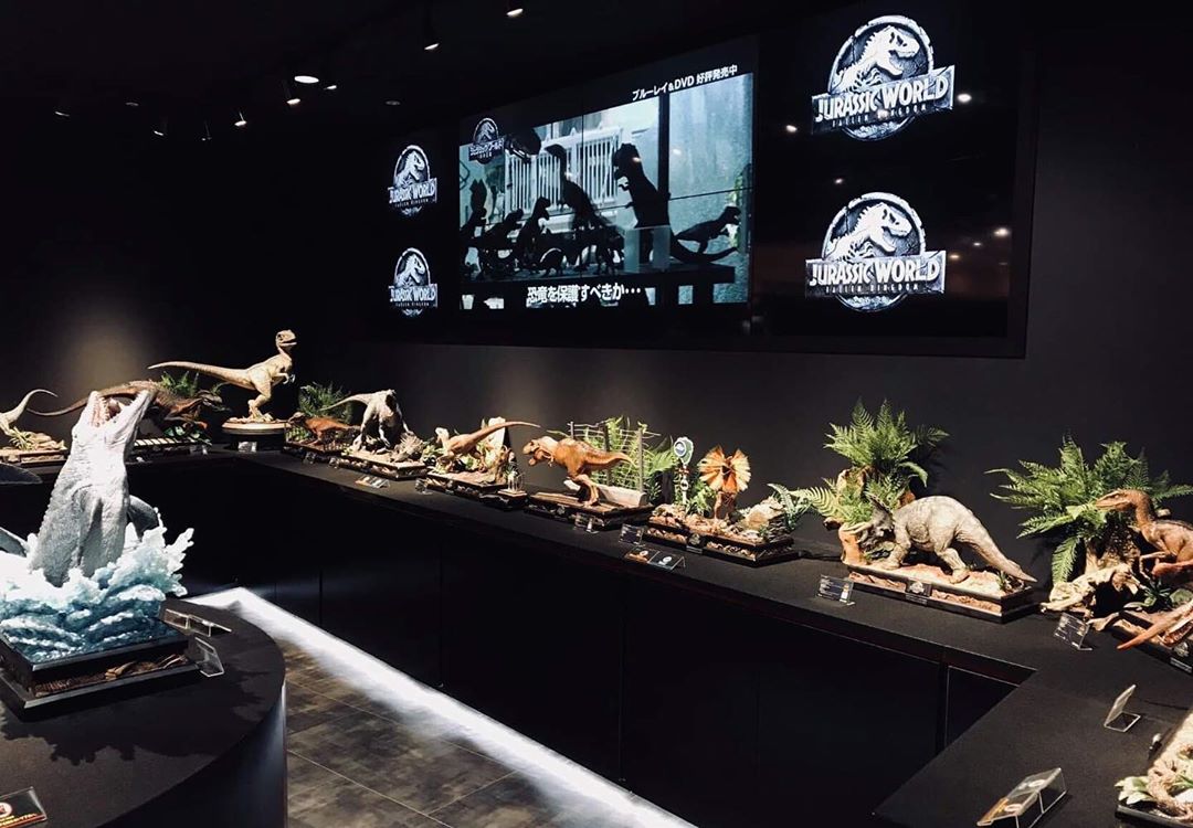 อลังการงานโชว์ กับธีมสวน Jurassic Park ที่จัดแสดงโชว์อยู่ที่ช็อป Prime1Studio ประเทศญี่ปุ่น