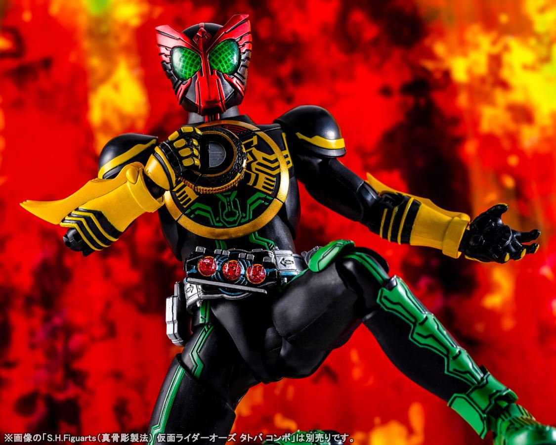 ออฟฟิเชียลพรีวิวงาม ๆ ของ S.H.Figuarts (Shinkocchou Seihou) Kamen Rider OOO Tajadol Combo