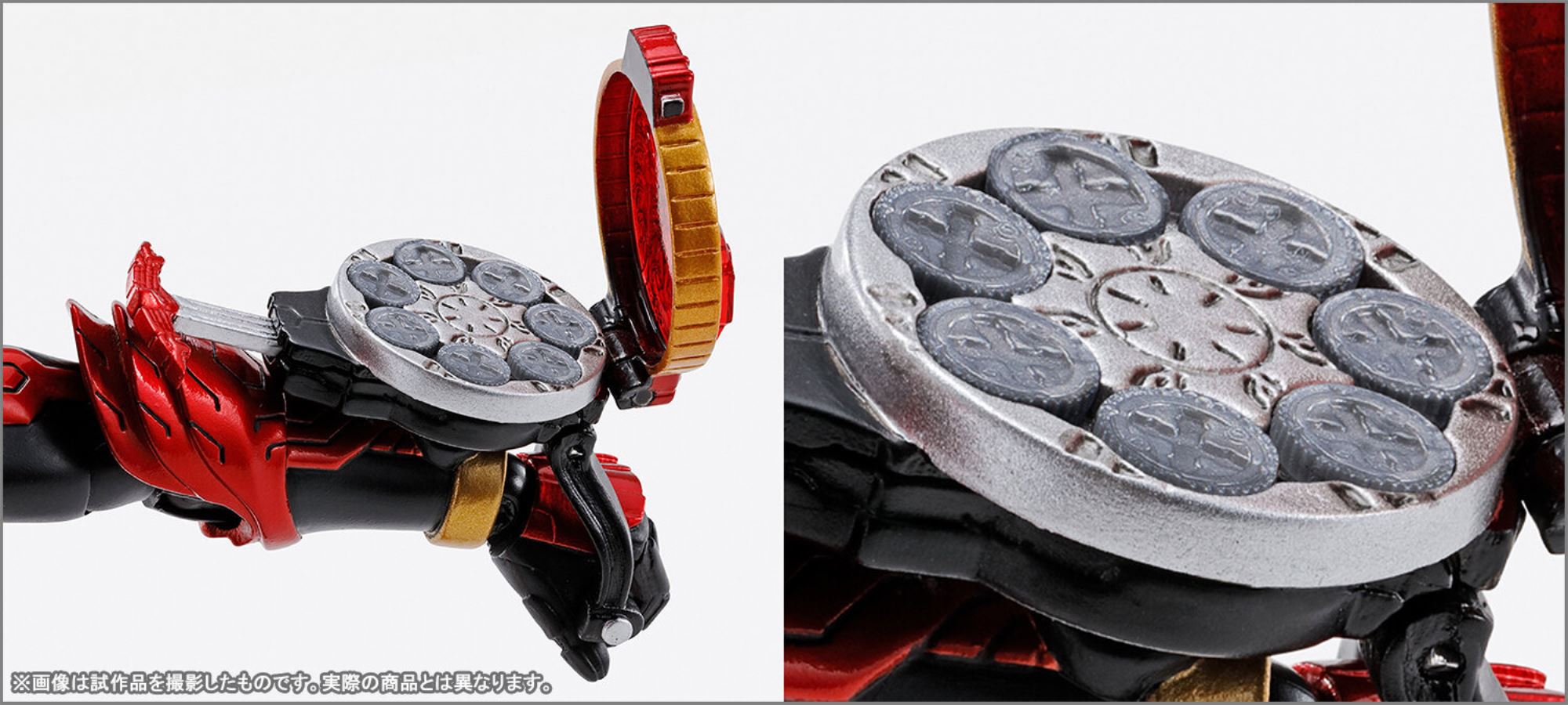 ออฟฟิเชียลพรีวิวงาม ๆ ของ S.H.Figuarts (Shinkocchou Seihou) Kamen Rider OOO Tajadol Combo