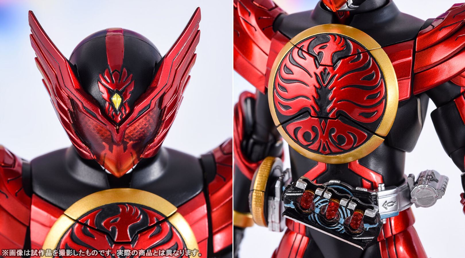 ออฟฟิเชียลพรีวิวงาม ๆ ของ S.H.Figuarts (Shinkocchou Seihou) Kamen Rider OOO Tajadol Combo