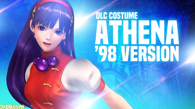 King of fighter เตรียมปล่อย DLC คอสตูมชุดของ Athena เวอร์ชั่นปี 98
