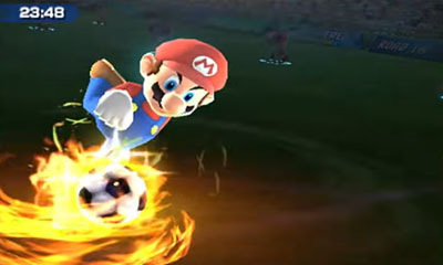 ชมเทรลเลอร์กีฬาฟุตบอลของเกมส์ Mario Sports: Superstars