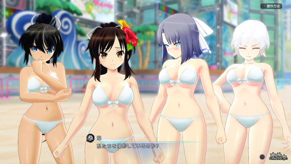 ตัวอย่างเกมเพลย์ช่วง 35 นาทีแรกของเกม Senran Kagura: Peach Beach Splash