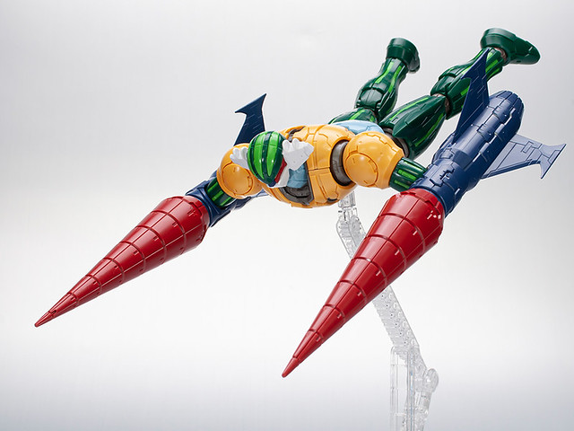 พรีวิวการต่อประกอบ HG 1/144 Steel Jeeg (INFINITISM)