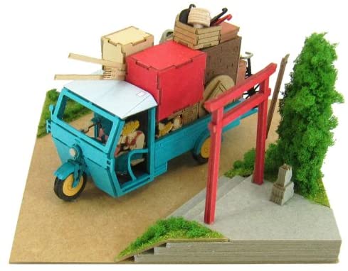 ชมงาน Miniature Kit สวย ๆ จากภาพยนต์อนิเมะค่าย Studio Ghibli