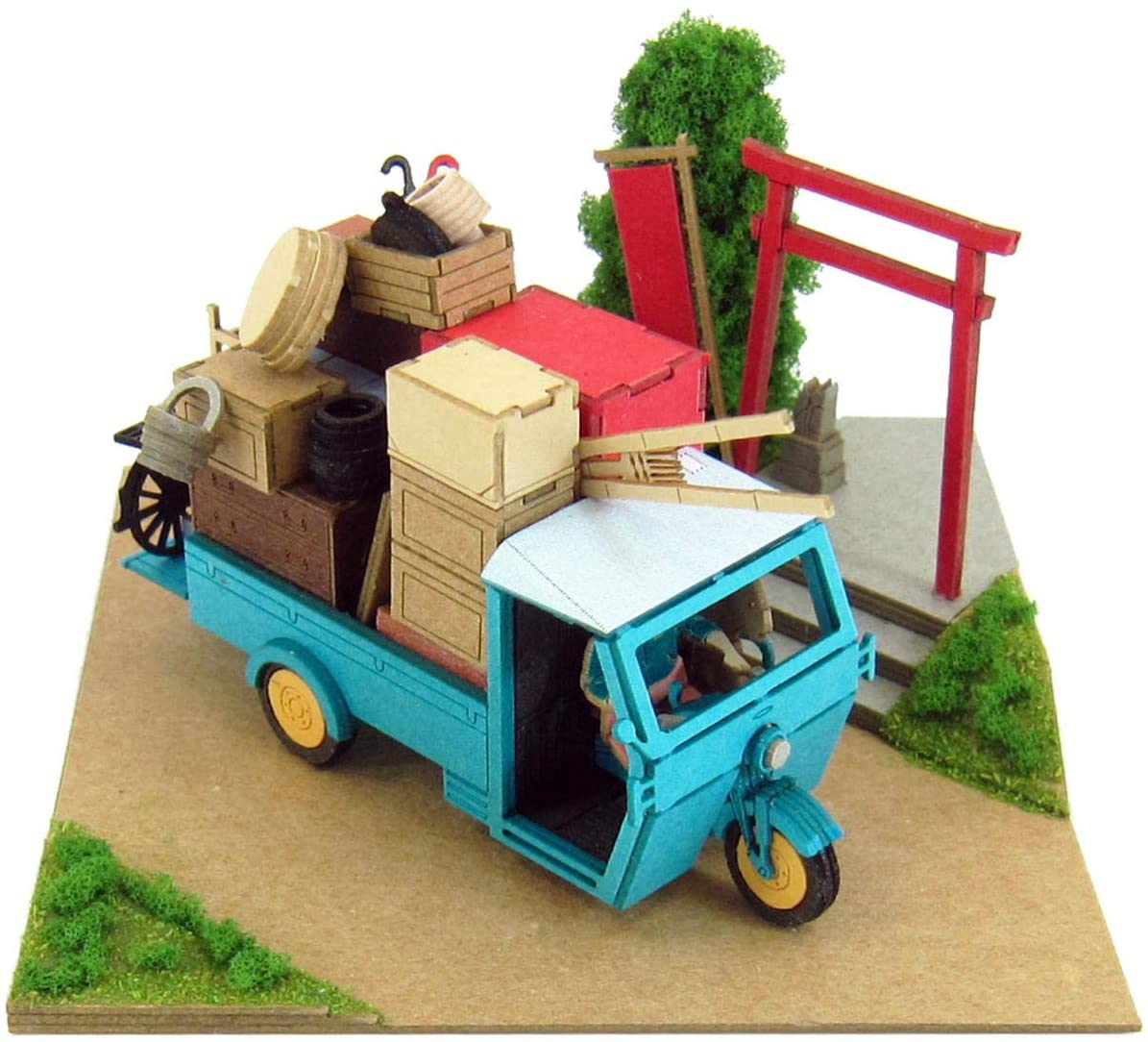 ชมงาน Miniature Kit สวย ๆ จากภาพยนต์อนิเมะค่าย Studio Ghibli