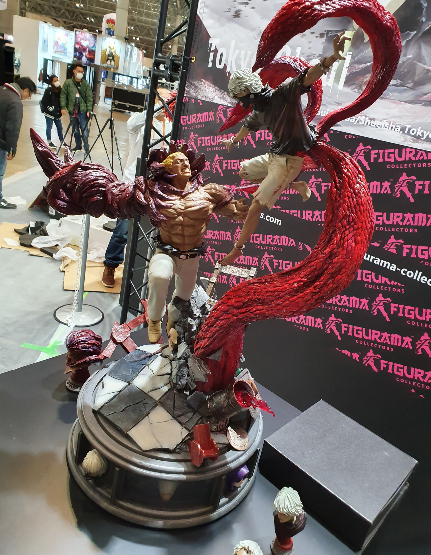 ชมภาพถ่ายงานปั้นไดโอราม่า Tokyo Ghoul ค่าย Figurama ในงาน Wonder Festival 2020 Winter