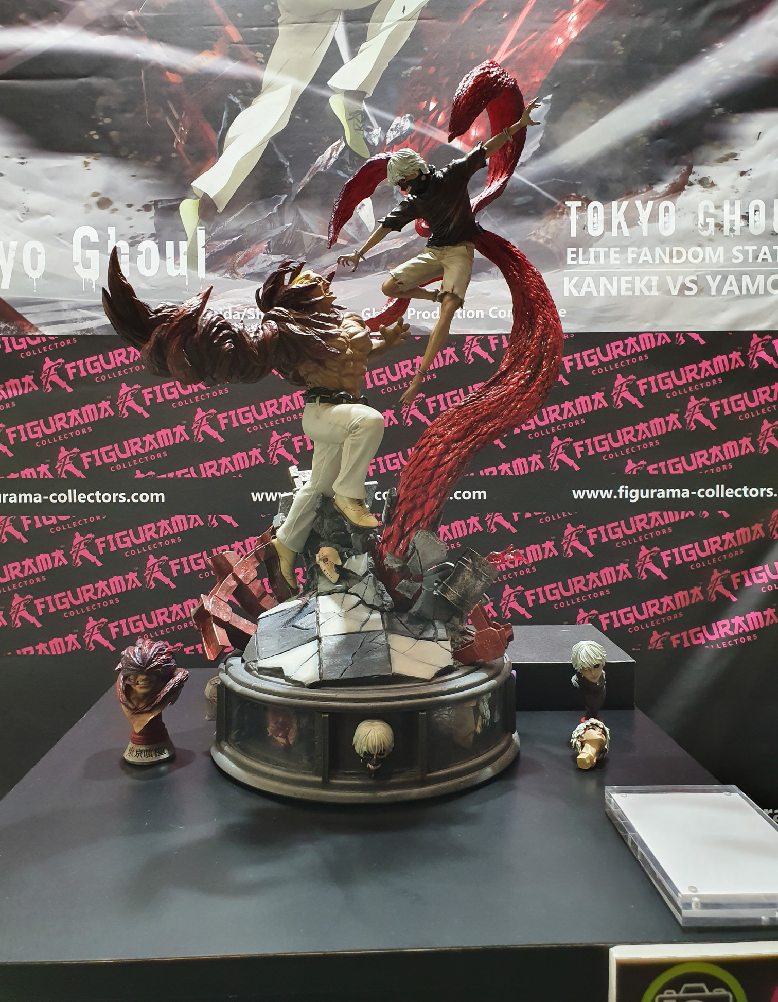 ชมภาพถ่ายงานปั้นไดโอราม่า Tokyo Ghoul ค่าย Figurama ในงาน Wonder Festival 2020 Winter
