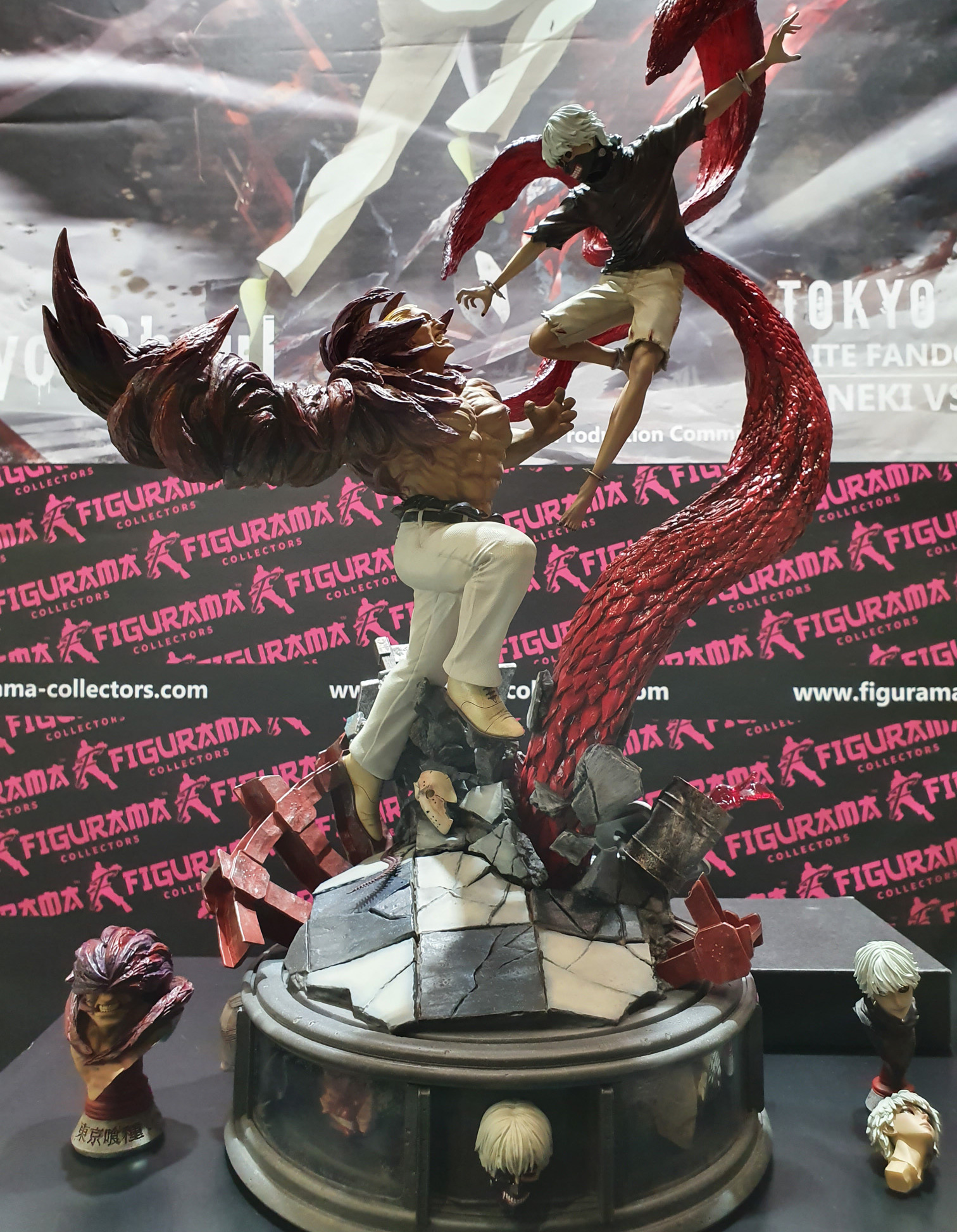 ชมภาพถ่ายงานปั้นไดโอราม่า Tokyo Ghoul ค่าย Figurama ในงาน Wonder Festival 2020 Winter