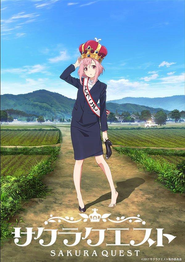 P.A. Works ประกาศอนิเมะแนวท่องเที่ยวเรื่องใหม่ Sakura Quest