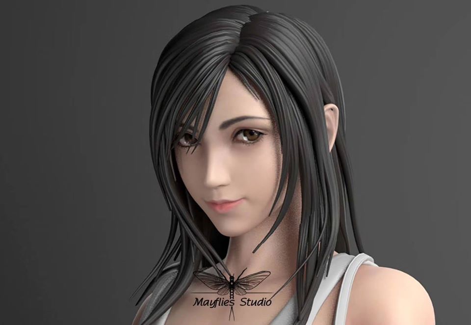 ภาพซีจีต้นแบบงานปั้นงาม ๆ ของ Tifa Lockhart จากค่าย Mayfiles Studio