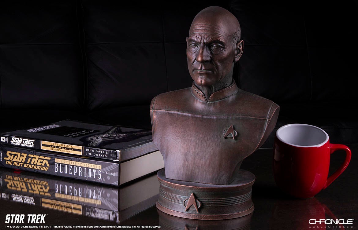Chronicle Collectibles เปิดรับจองงานบัสขนาด 1/2 ่ของ Picard และ Pike จากซีรีส์สุดฮิต Star Trek